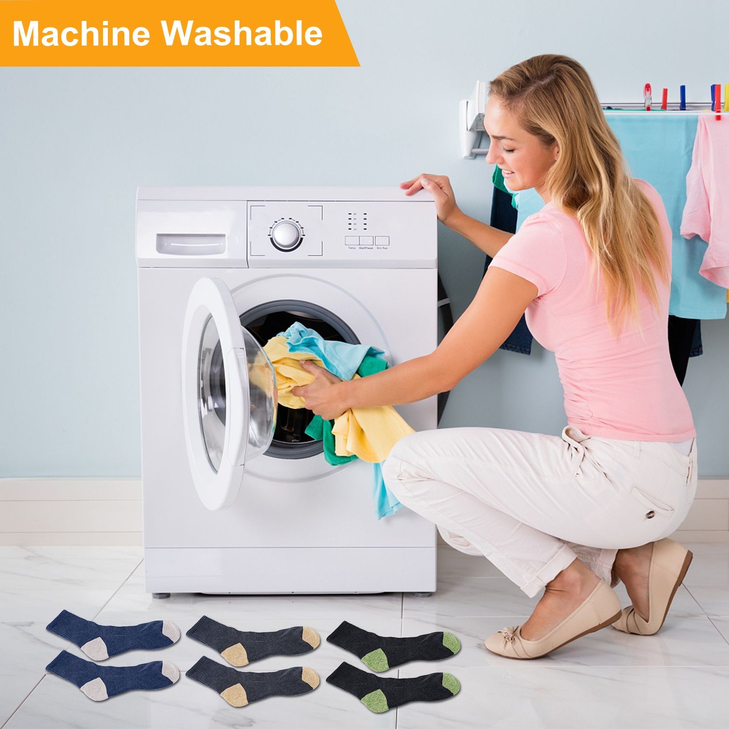 3 Pairs Men Socks Men's Ankle Socks Winter Spring Autumn Compression-Fit Sport Socks For Men 6.5-8.5(US)